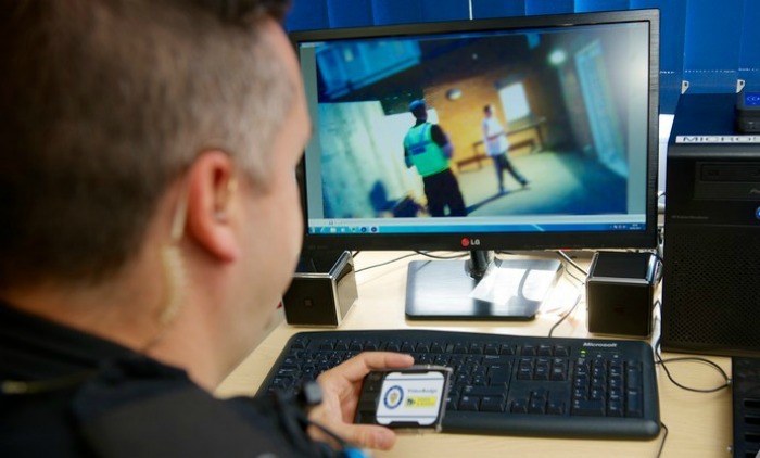 body cameras for door staff to help police in Nantwich