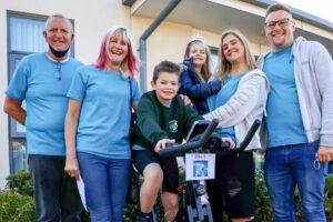 Wistaston staff cycle to Disneyland Paris for pupil with rare brain cancer
