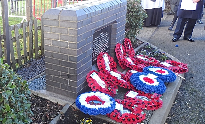 bridgemere war memorial - Wellington Bomber