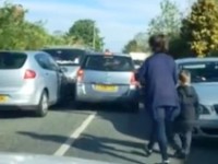 Anger as video shows traffic danger outside Stapeley school