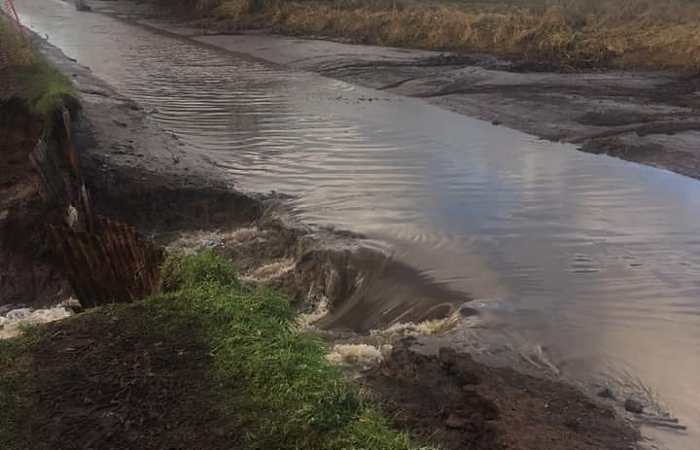 canal breach beeston - pic by nik lambert