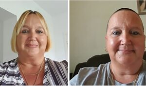 Nantwich woman’s head shave raises more than £1,000 for charity