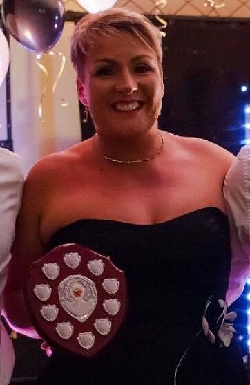 cherie davies club players player of year