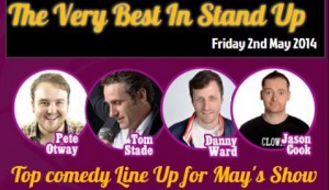 Very Best in Stand Up comedy returns to Nantwich Civic Hall