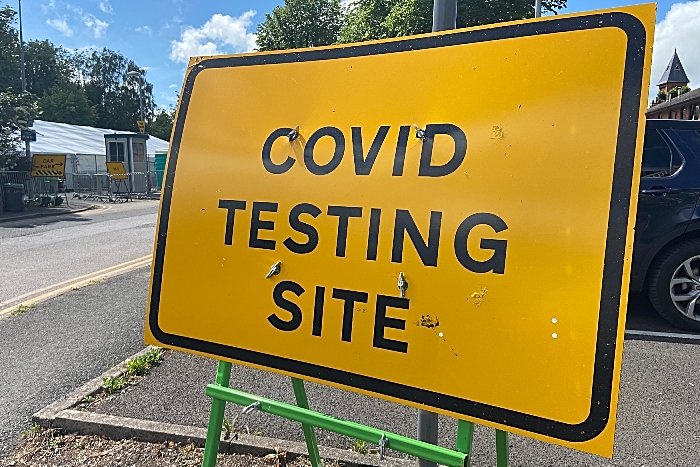 cases - covid testing site