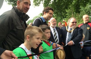 Edward Timpson opens Crewe & Nantwich RUFC’s new pitches