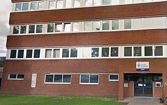 crewe police station, pic by google maps