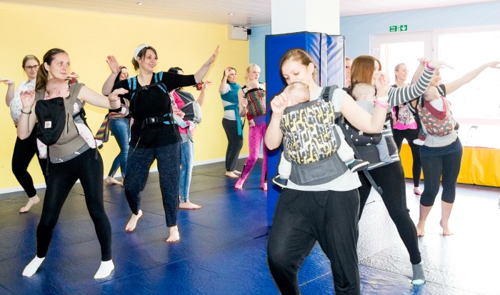 dance baby sling class launched by kate barton