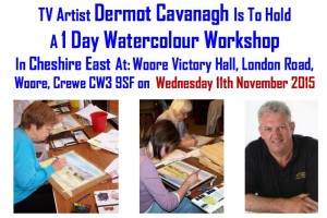 Dermot Cavanagh to stage painting workshop at Woore
