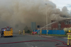 Cheshire East confirms asbestos fears amid Macon House blaze