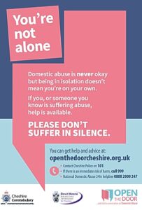 domestic abuse police poster