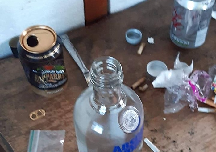drugs den found in wistaston