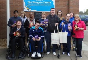 Banks Sheridan dishes out Easter Eggs treat for Wingate Centre