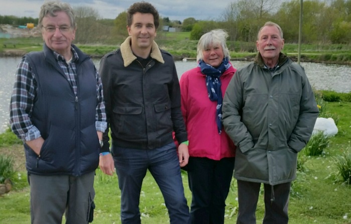 edward timpson meets Nantwich Lake Wildlife conservation group
