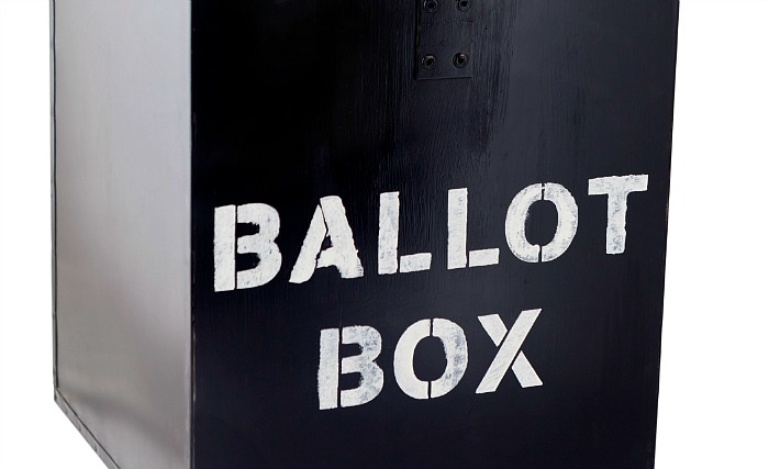 election ballot box