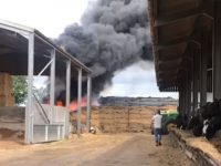 Dozens of firefighters tackle Nantwich farm blaze