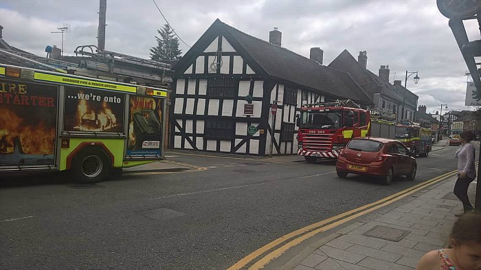 fire crews gas leak Welsh Row