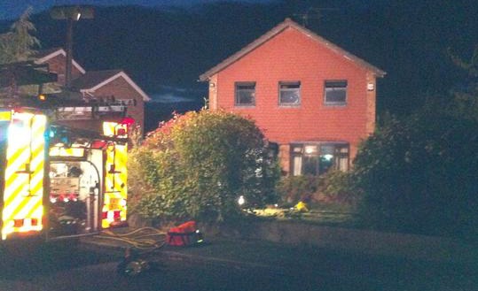 fire on Western Avenue, Nantwich