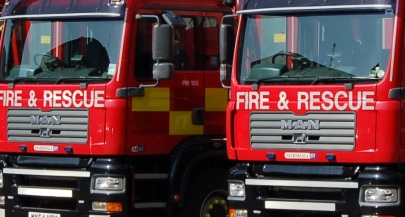 dishwasher fire funding cuts fire service, cylinder blast fear in Shavington