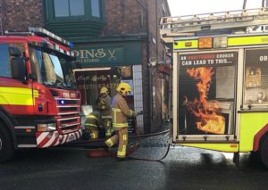 Fire crews battle blaze in Welsh Row restaurant in Nantwich