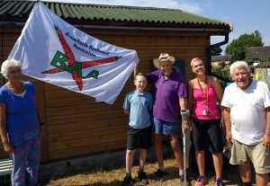 Weaver Primary youngsters fly the flag for Nantwich allotments
