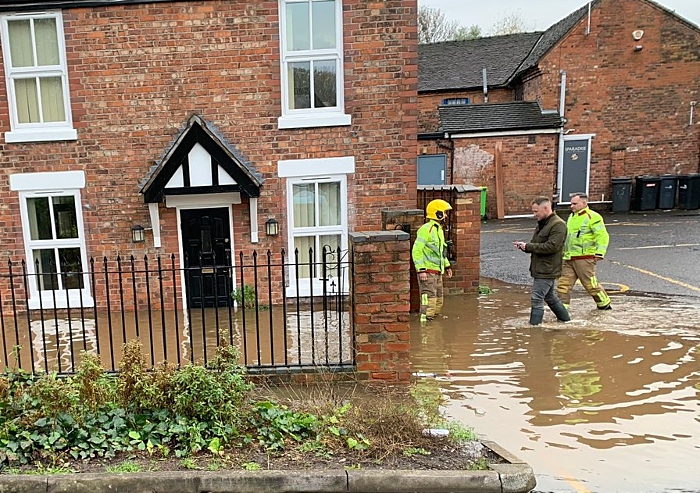 flooding in Nantwich (1)