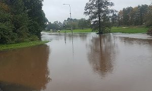 flooding in Nantwich