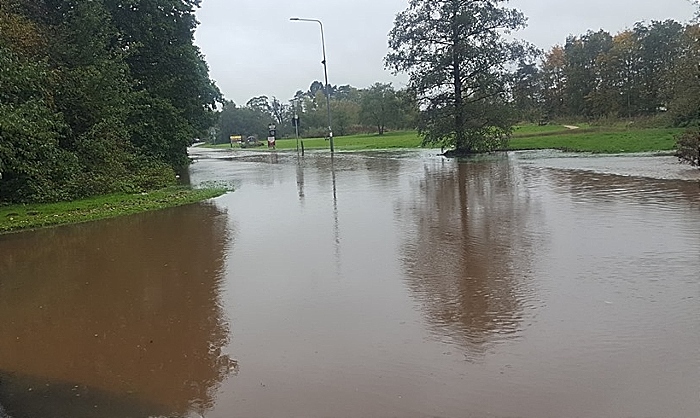 climate change - flooding in nantwich