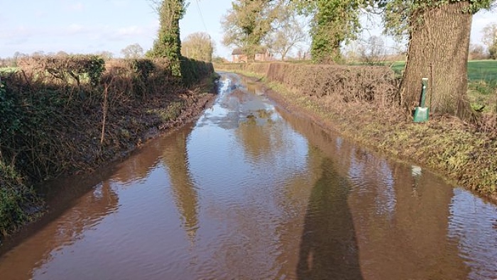 flooding in wrenbury