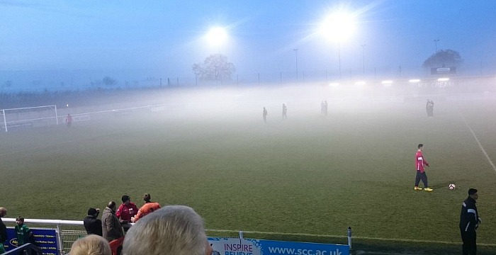 fog causes Nantwich Town v Frickley to be abandoned at 0-0 in second half