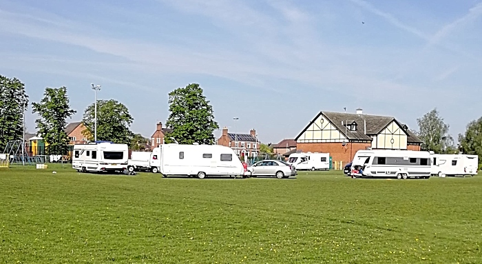 fourth group of travellers on barony park in 2019