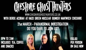 Ghost hunters invite public to Hack Green bunker investigation in Nantwich