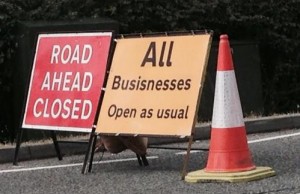 Cheshire East Council blames drainage workers for road sign blunder