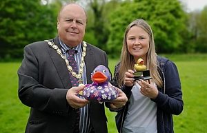 Duck race sends Nantwich folk quackers as £1,800 raised for Hope House