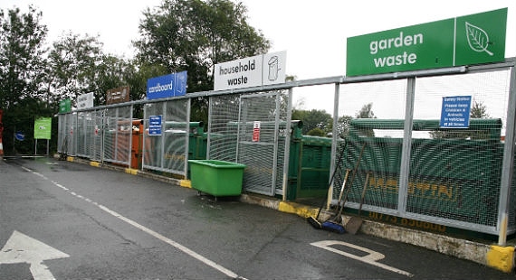 address checks - household waste recycling centres Cheshire East Council