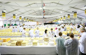 international cheese awards marquee in nantwich
