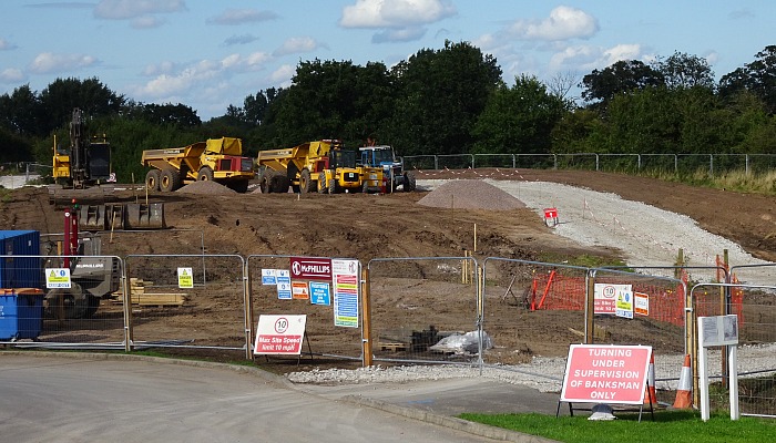 Kingsbourne - air quality data - kingsley fields construction site in nantwich, august 2017