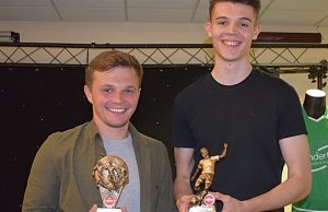 Dabbers players honoured at Nantwich Town end of season awards