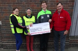 South Cheshire teen’s charity match raises funds for Bloodwise