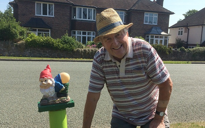 laurence perry and the offensive gnomes in wistaston