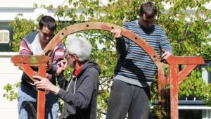 Nantwich volunteers breath new life into Leighton Hospital garden