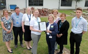 Leighton Hospital staff earn national health and safety award