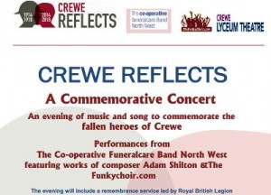 First World War Cheshire East concert set for Lyceum