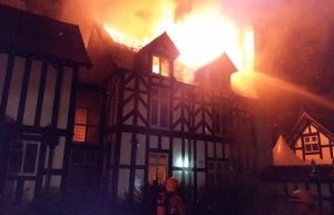 19th century mansion blaze near Tarporley caused by electrical fault