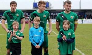 Meet Nantwich Town’s lucky charm – 9-year-old mascot Emily
