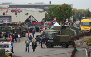 Wheels of War military vehicle show pulls in the crowds