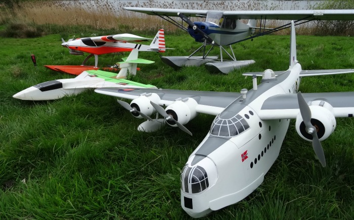 model aircraft flying display - Marbury Merry Days