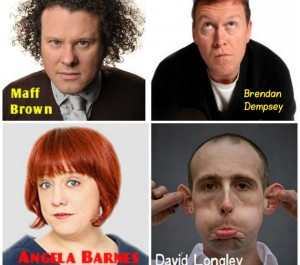 Four top acts set for Nantwich “Very Best in Stand Up” next month