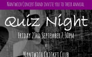 Nantwich Concert Band stage fund-raising quiz night