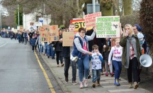 Hundreds across South Cheshire join protest march over funding formula